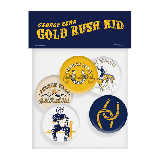 Gold Rush Kid Badge Set