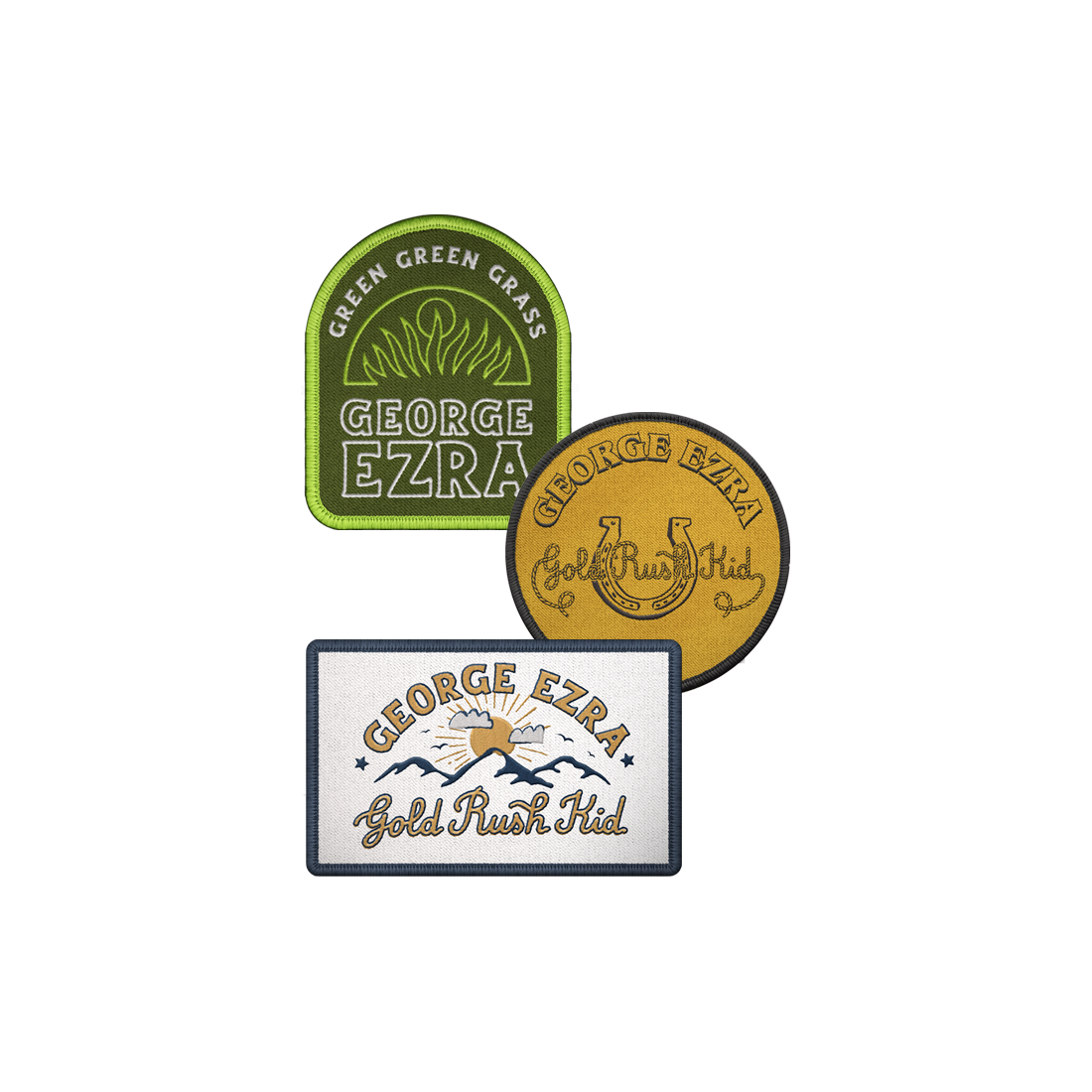 George Ezra Finsbury Park Patch Set
