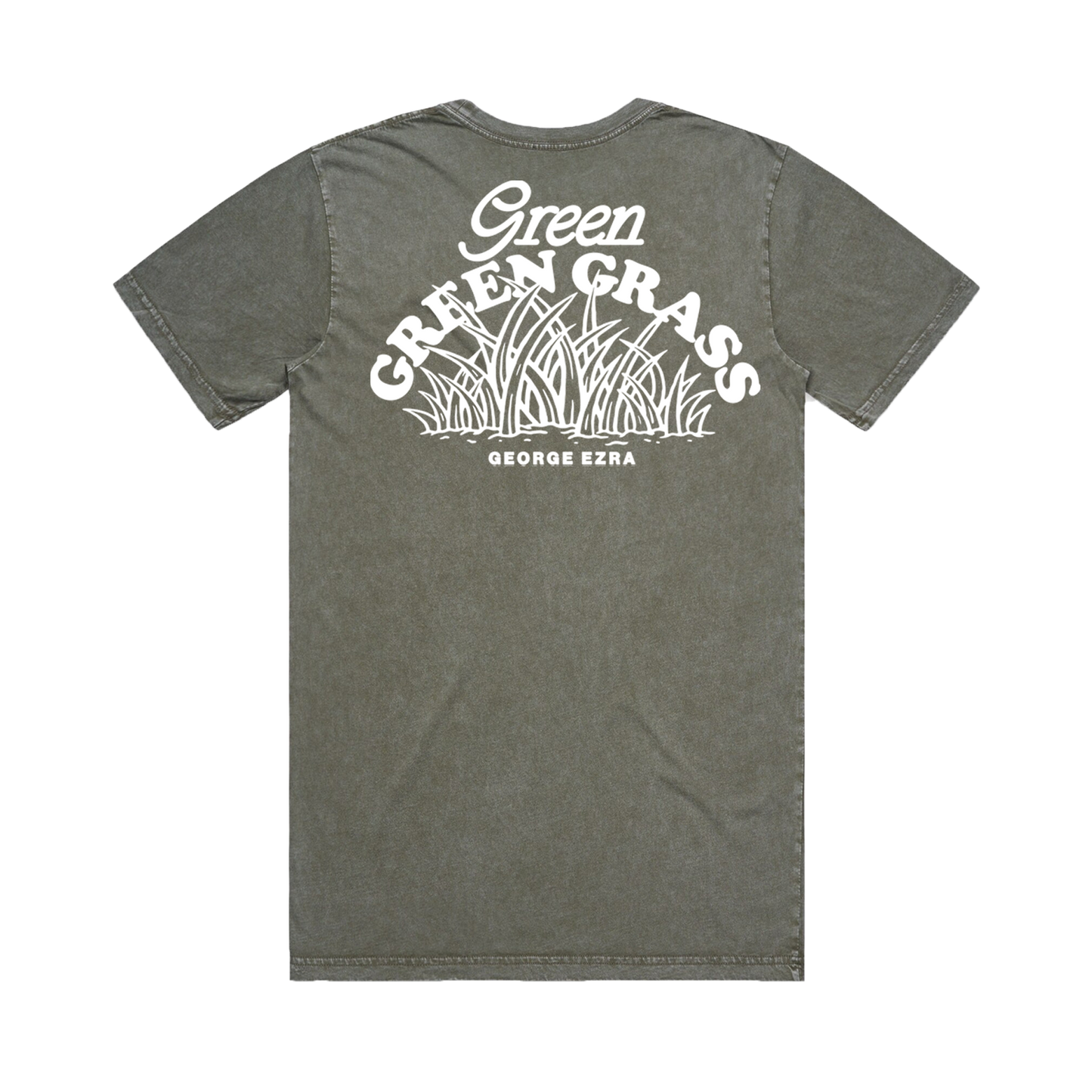 G.E Green Green Grass Stonewash Green Tee