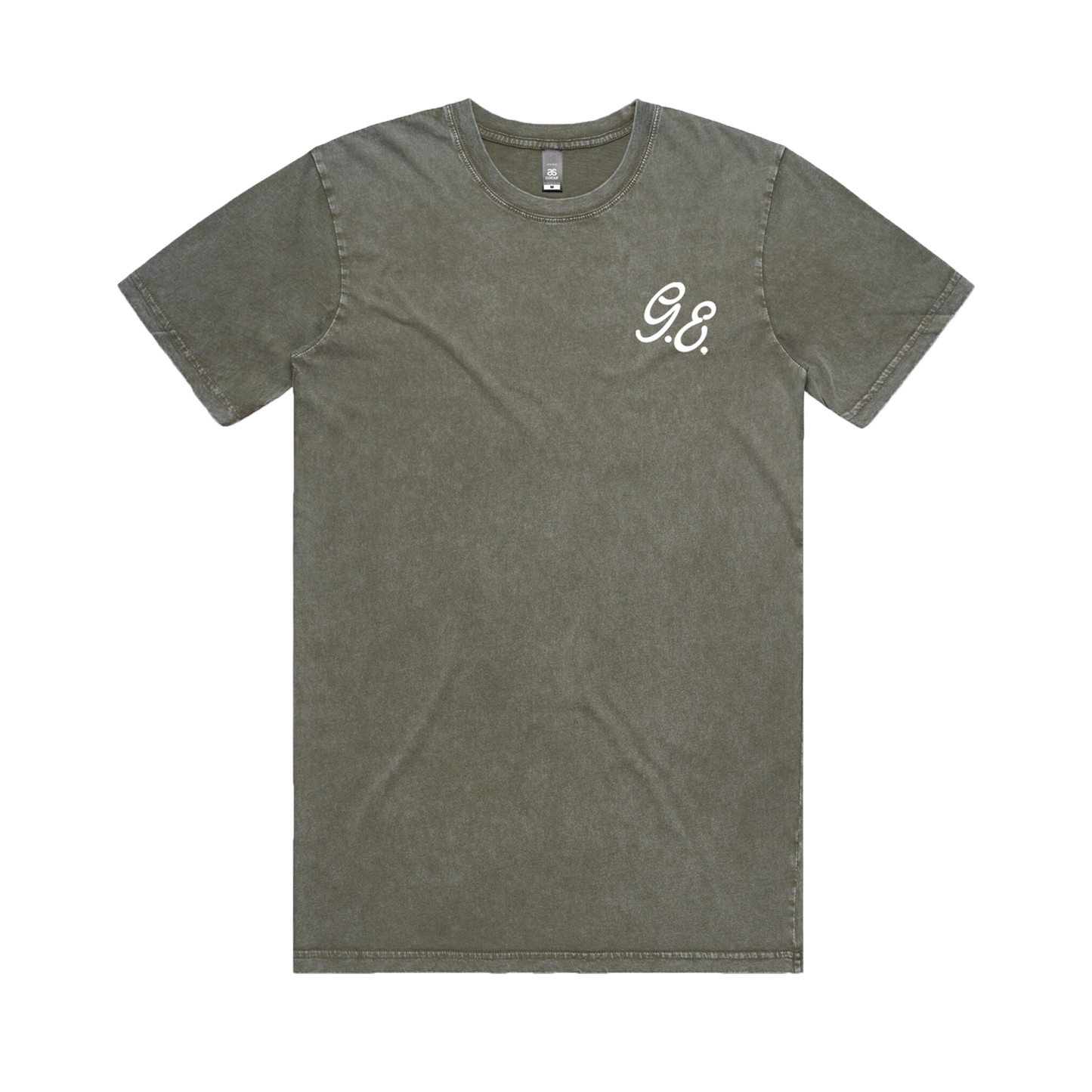 G.E Green Green Grass Stonewash Green Tee
