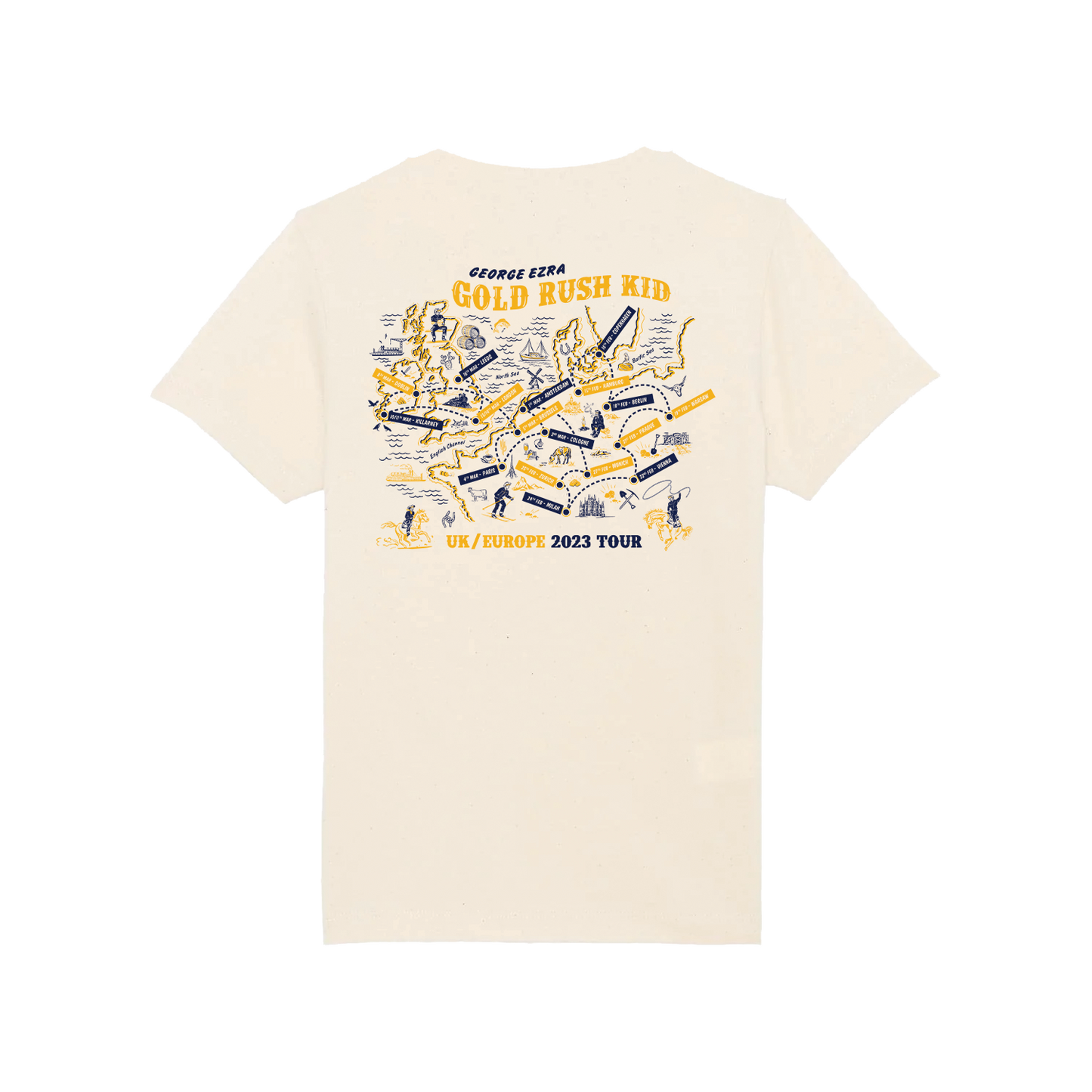 Gold Rush Kid UK/EU 2023 Childrens Tour Tee