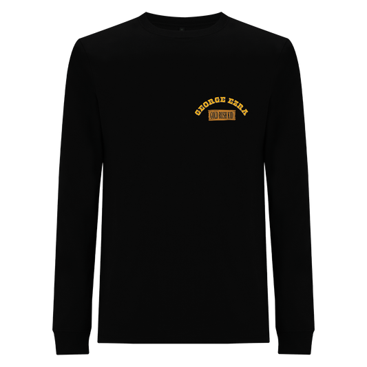 Leaning Gold Rush Kid Longsleeve (Black)