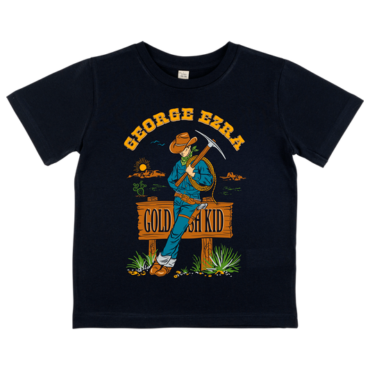 Leaning Cowboy Kids Tee