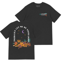  George Ezra | Tiger-Lily Let Me Be Your Light Tee (Black) 