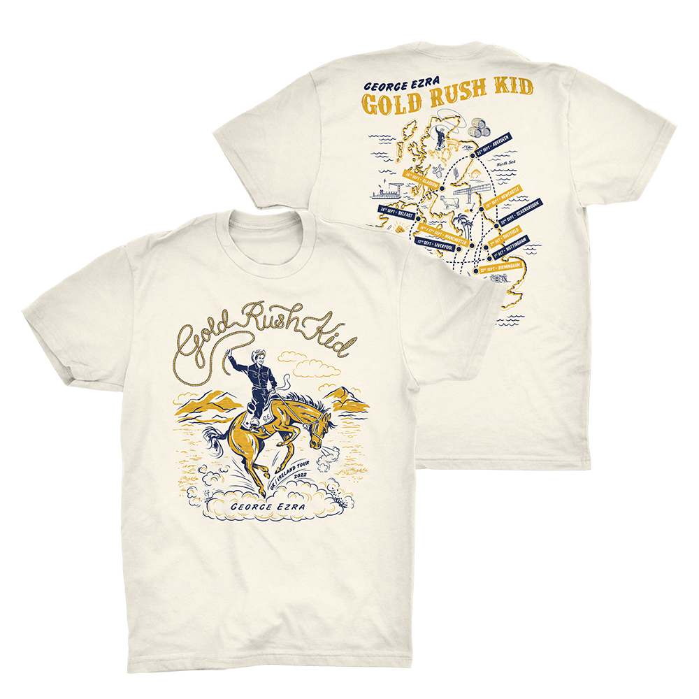 Gold Rush Kid 2022 Tour Childrens Tee Official Store George Ezra